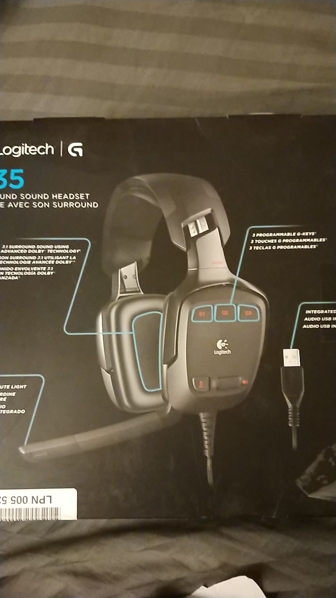 Logitech G35 surround sound gaming