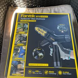 Fanttik W10 Apex TurboLite Mini Chainsaw