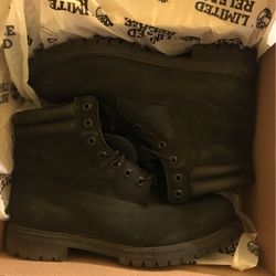 Black Timberland boots