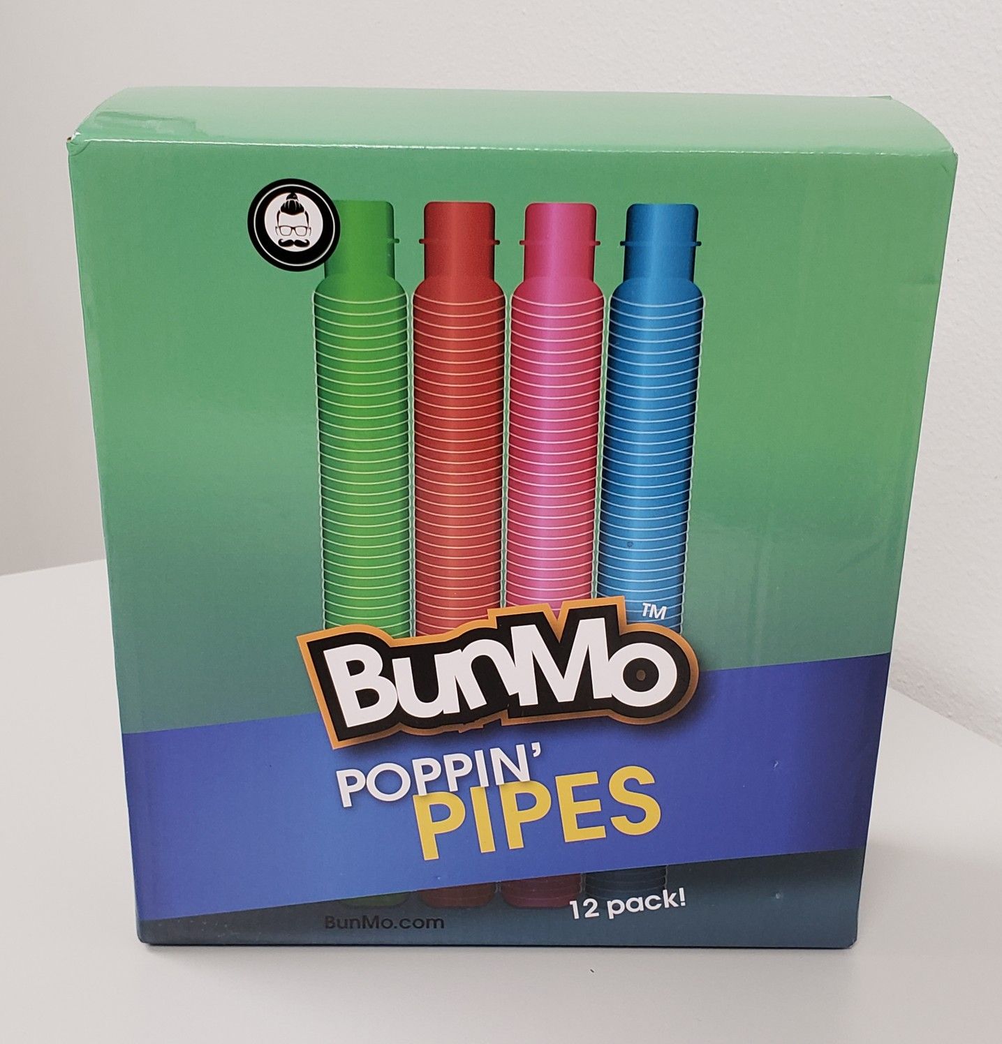 Bunmo Poppin Pipes Fidget Toys 12 Pack