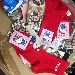 Calcetas De Personajes 3 Pares $5