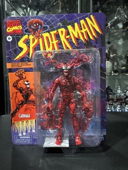 Marvel legends carnage retro