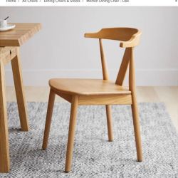 Article Morton Dining Chairs – Oak | Set of 6 | Brand New (Delivery Available!! )