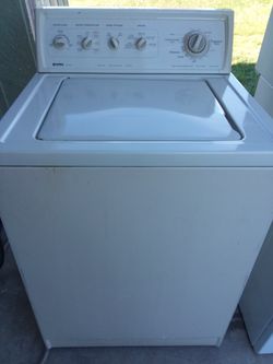 Off white Kenmore washer with 90-day warranty and delivery included!!!
