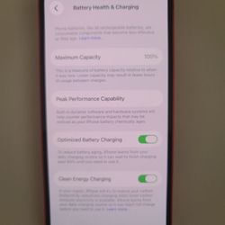 Iphone 14 128gb Red Unlocked For Any Carrier 100% Battery Health New Condition 