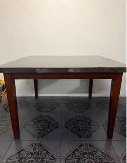 Square Marble Dining Table