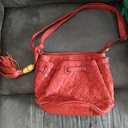 Red Bueno Purse