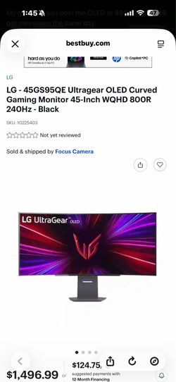 🔥 LG UltraGear OLED 45” 240Hz Gaming Monitor + 27” 144Hz + Dual Arm 🔥