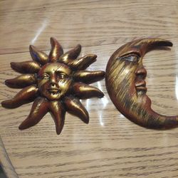 Juego De Luna Y Sol Para Decoración 