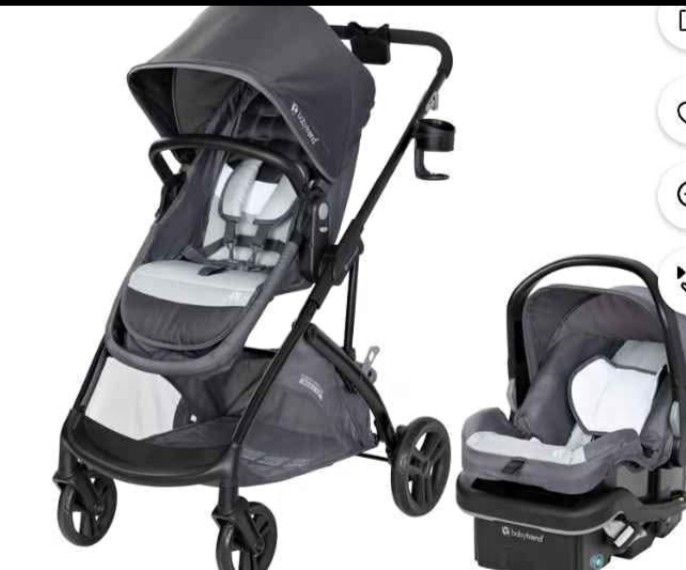 Baby Stroller With Car Seat Travel System 