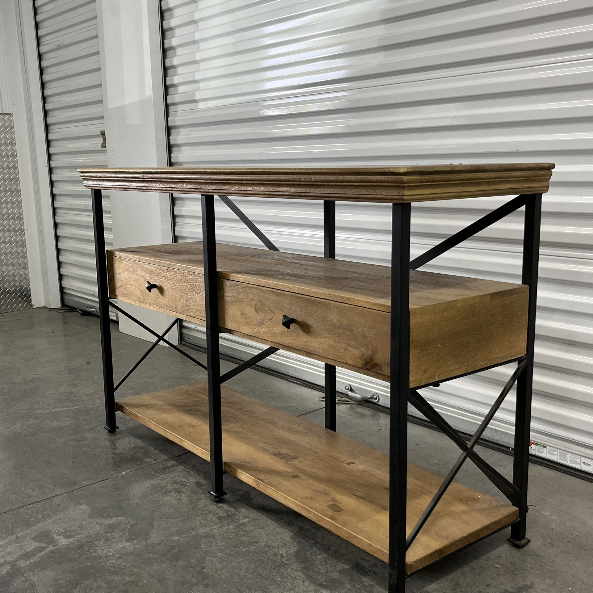 Metal Frame Tv Stand / Console Table