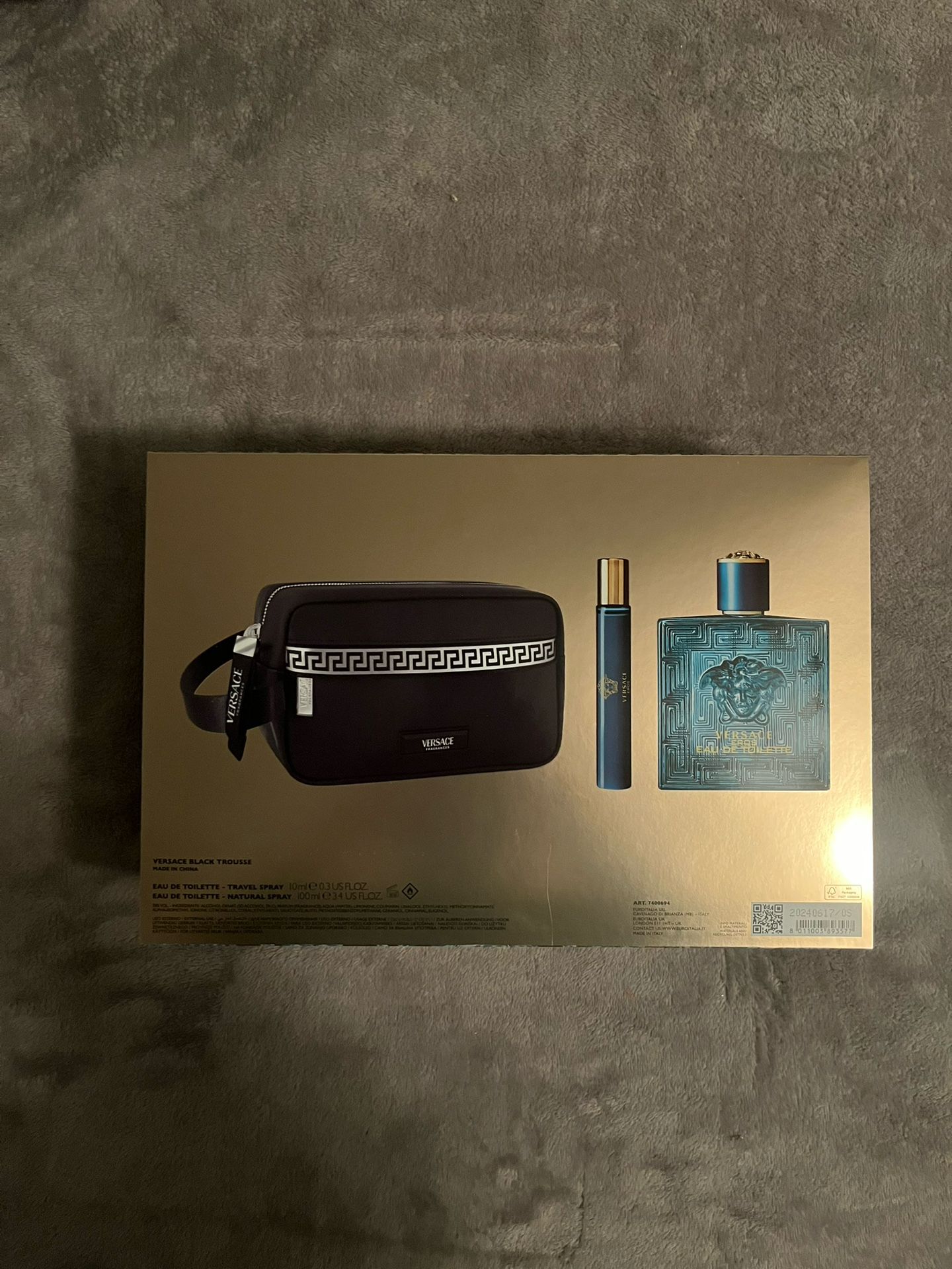 Versace Eros Cologne Set