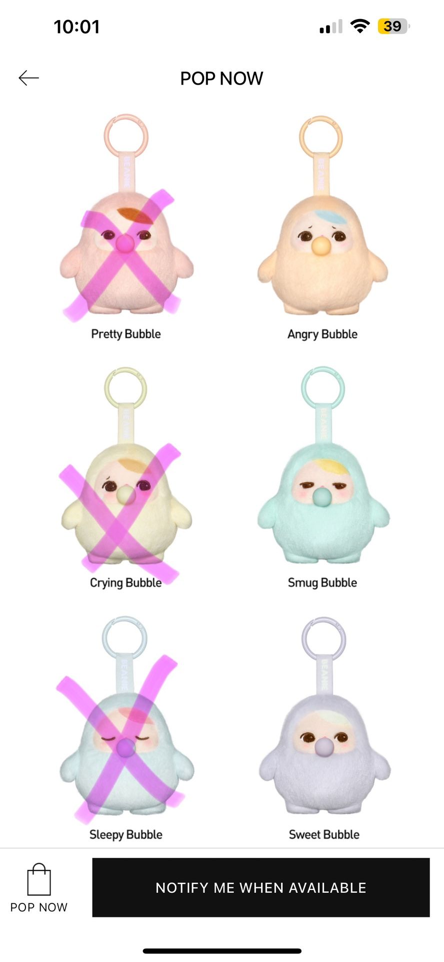 Pucky Beanie Bubble Up