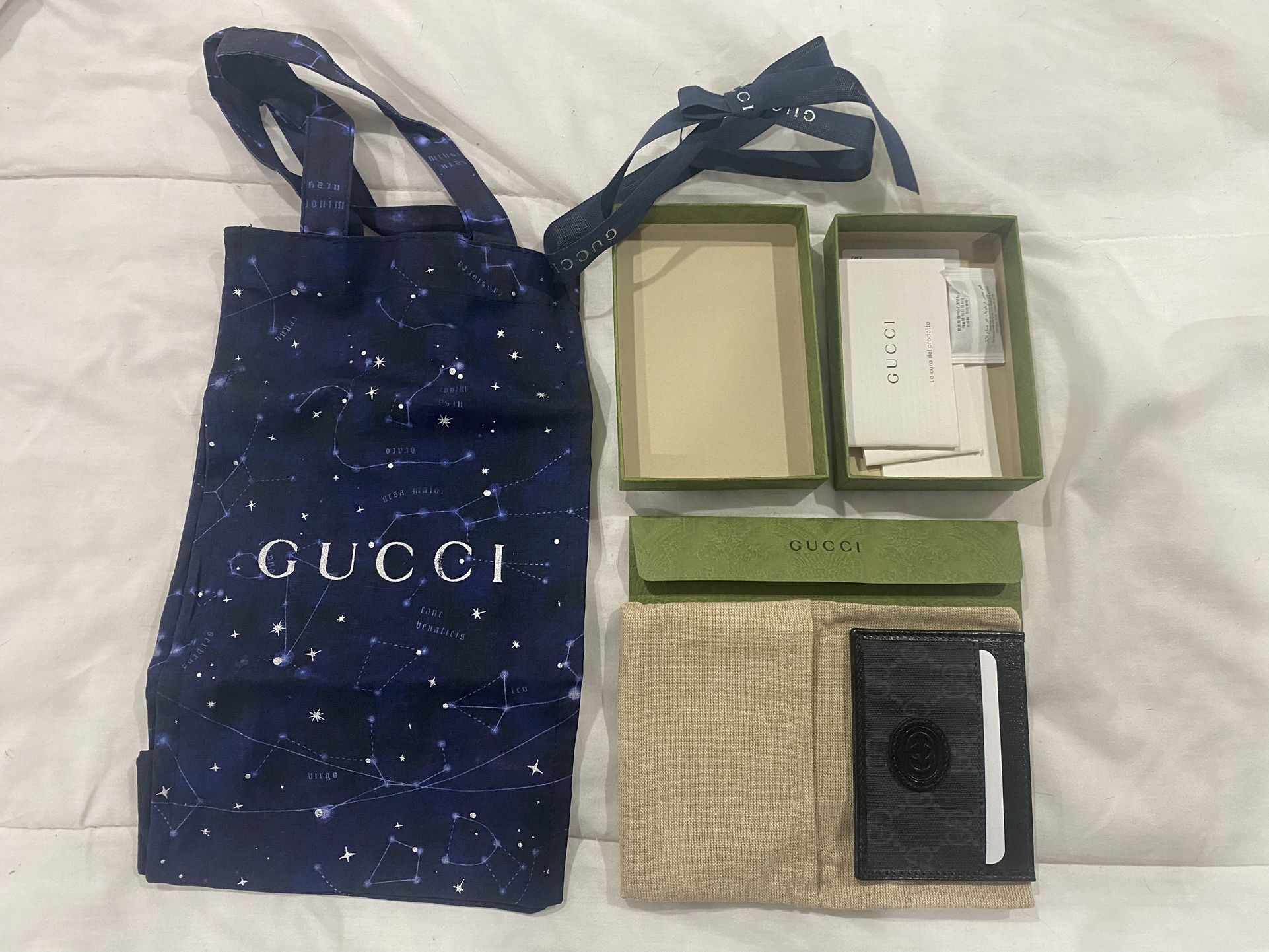 Brand New Gucci Card Holder Wallet 