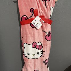 Hello Kitty Cherry Blanket 