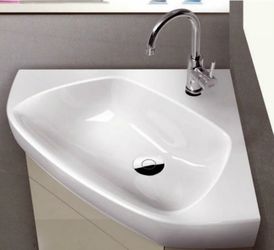 Formica Wall Mounted Bathroom Sink