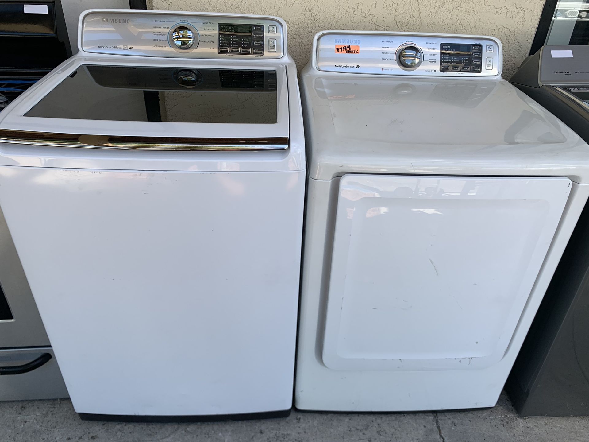 Samsung washer and dryer set (220v)