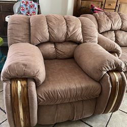 3  pc Suede Sofa Set