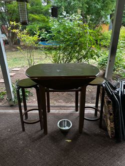 Outside table
