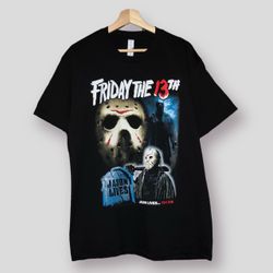 VINTAGE STYLE “FRIDAY THE 13TH” TEE SIZE S,M,L,XL,2XL