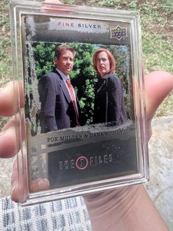 X-Files Upper Deck Employee Exclusive Fine Silver .999
