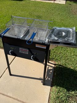 2 Basket Deep Fryer