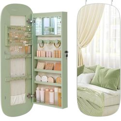 Jewelry Organizer, LED Jewelry Cabinet