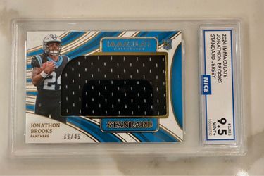 Jonathon Brooks- 2024 Immaculate Gold Standard Jerseys RC 38/49 #SJ-JBS