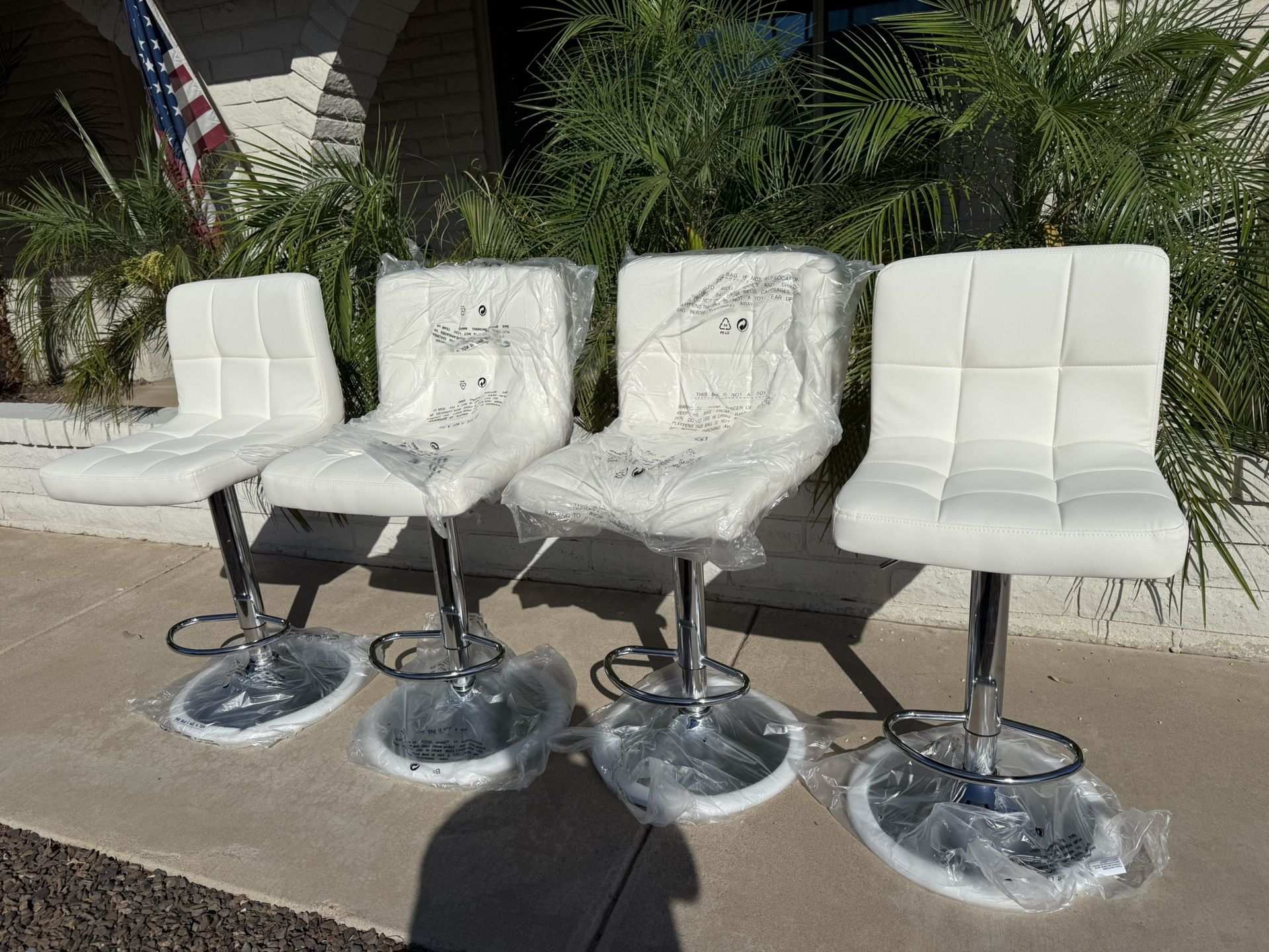 Brand New Adjustable Height Bar Stools Each Sold Individually For $60