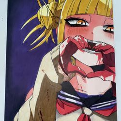 custom Art Of Toga From My Hero Academia