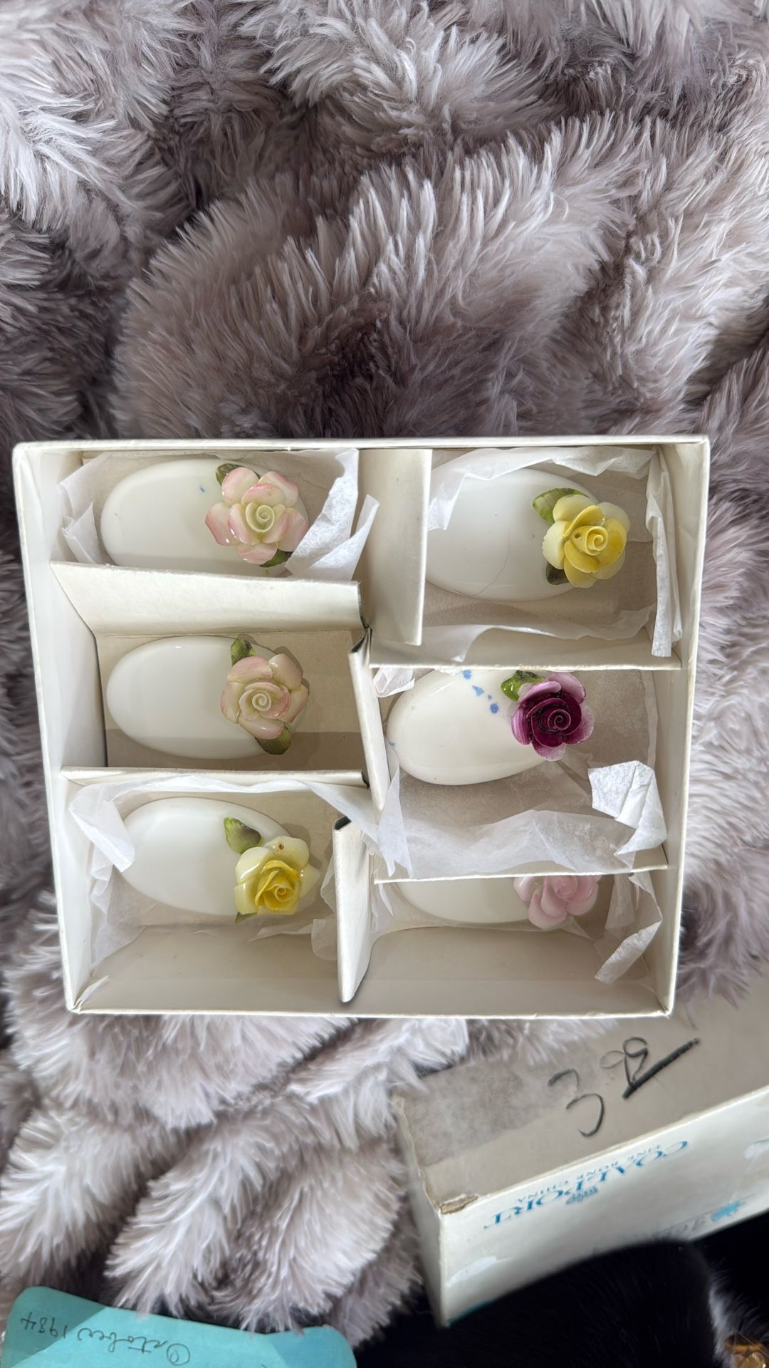 Coalport Fine Bone China Place Markers