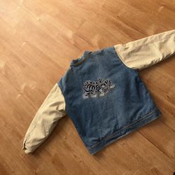 Vintage tiger Disney trucker jacket M