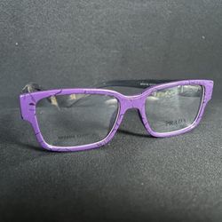 Purple Eyeglasses 