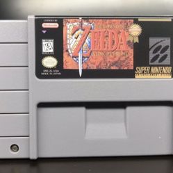 The Legend Of Zelda “ A Link To The Past” Game For Super Nintendo 