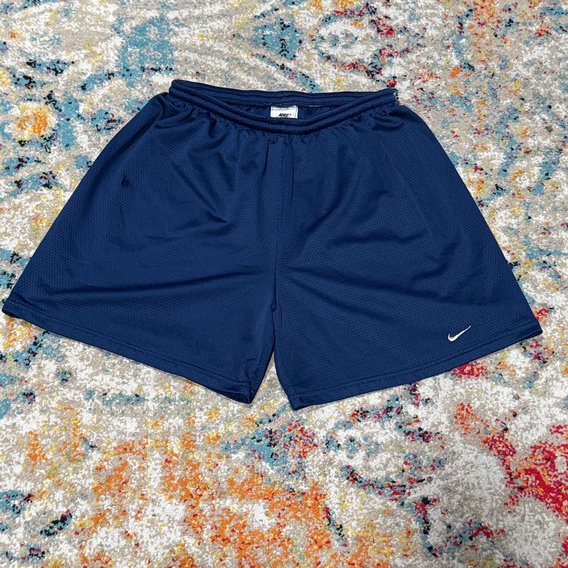 Vintage 90s Nike Blue Mesh Shorts