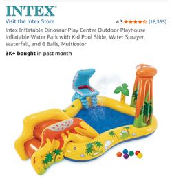 Intex dinosaur play center