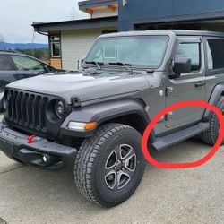 Jeep JL Mopar Side Steps Running Boards Splash Guards for 18