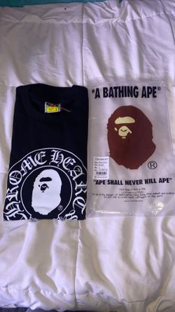 Crome hart bape shirt