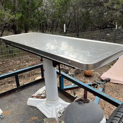 Antique Morticians Embalming Table