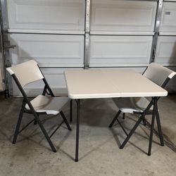 Lifetime Table And Chairs 
