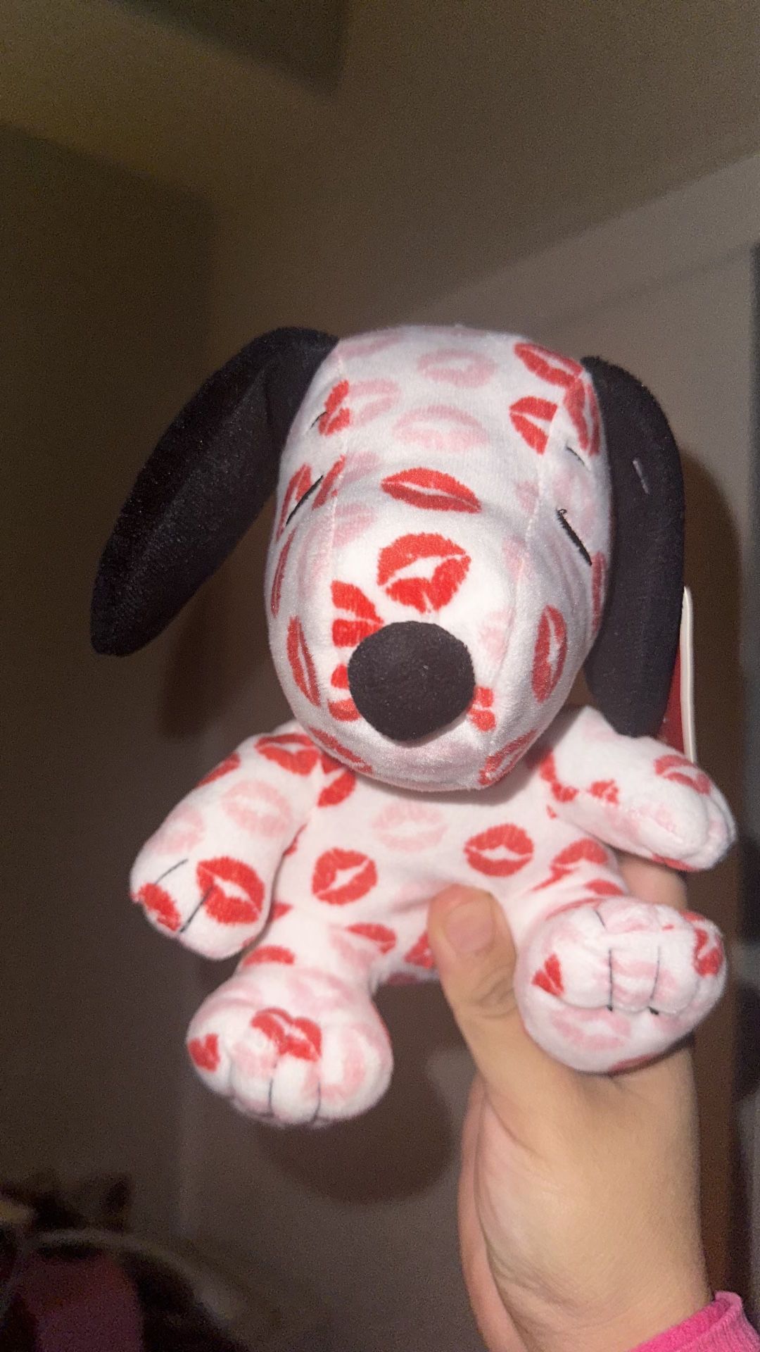 Snoopy Valentines Plush