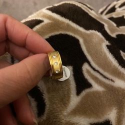 Stainless Steel Wedding Band Size 8