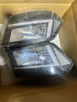 Headlights for 2009-2018 Dodge Ram -2018 (Only Fit Factory Dual Halogen)