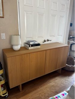 Stockholm collection white oak dresser