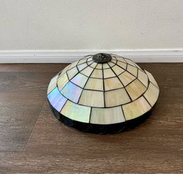 Vintage Mother Of Pearl Capiz She’lllamp Shade Tiffany