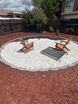 Brand new White gravel  / white pea gravel
