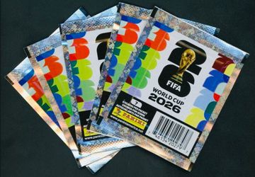 FIFA World Cup™️ 2026🏆⚽️ PANINI America Stickers 5-packs for $15!