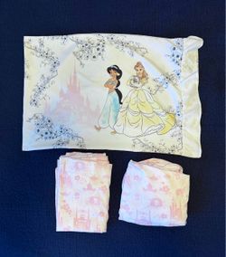 Twin Sheet Set - Disney Princess Floral Gardens