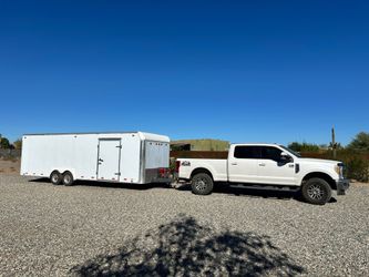 26’ enclosed car trailer