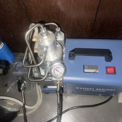 Paint Ball Compressor With Paintball 
